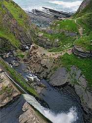 Stream at Speke's Mill Mouth