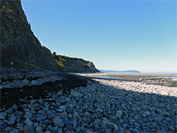 Cliffs west of St Audrie's Bay