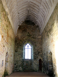 West end of the chapel