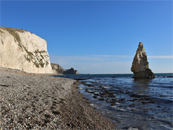 Beach west of Swyre Head