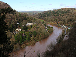 Above the river