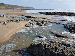 Rocks at low tide