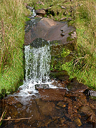 Tiny waterfall