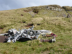 Plane debris