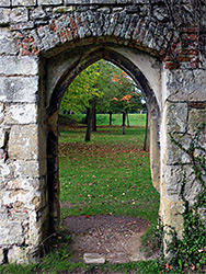 Arched entrance