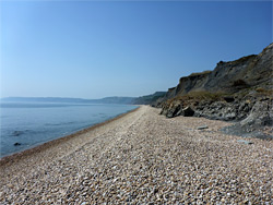 Beach near the Wear Cliffs