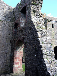 Gatehouse wall