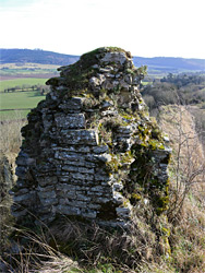 Top of the keep walls