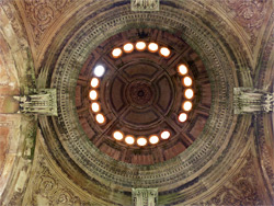 Temple roof