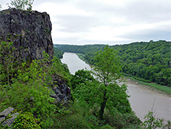 Bend on the river