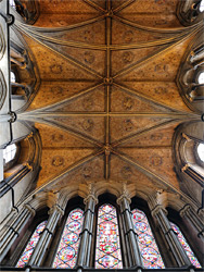 Ceiling of the lady chapel