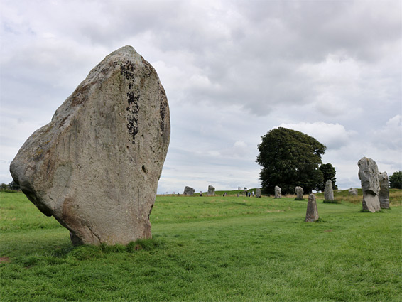 Stones of the southwest quadrant