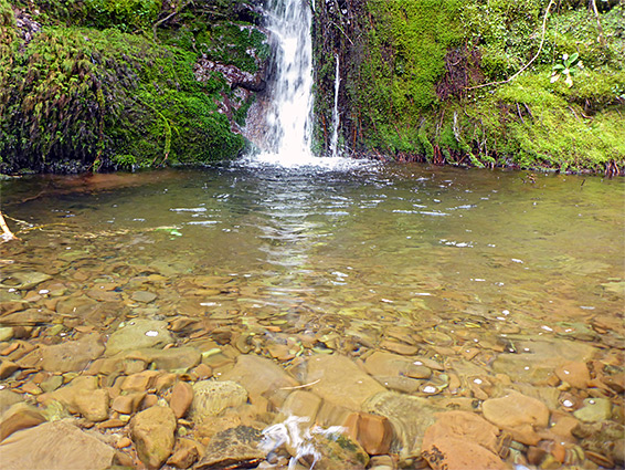 Circular pool, Clydach valley