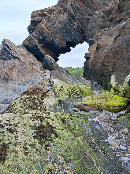 Arch near Hele Beach