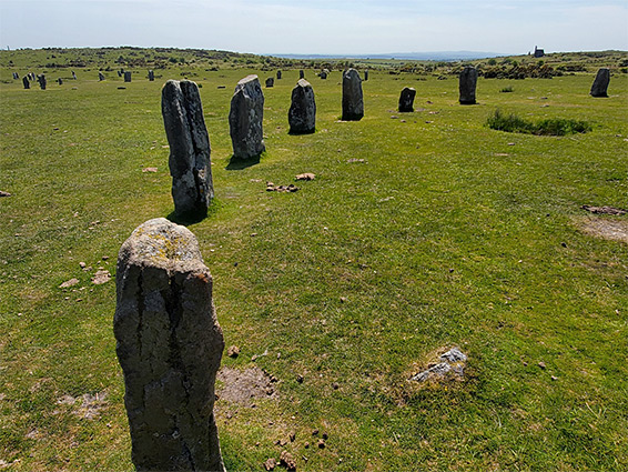 North stone circle, the Hurlers