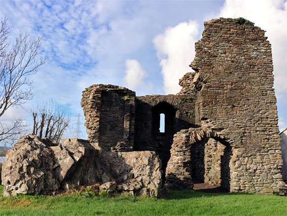 East side of the castle