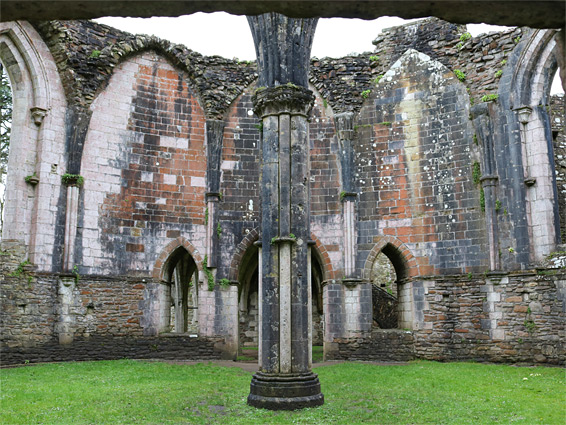 Interior of the chapter house