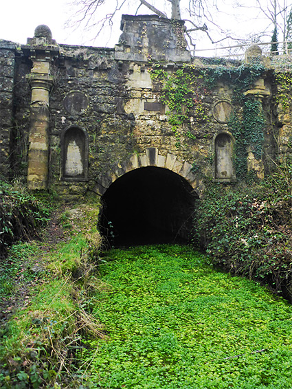 East end of the tunnel