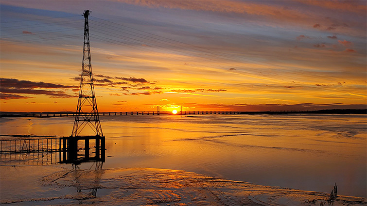 Severn Estuary sunset