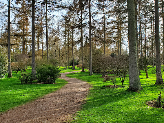 Winding path